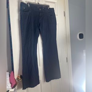 Unionbay vintage flare black pants size 17 stretch plus size Union Bay